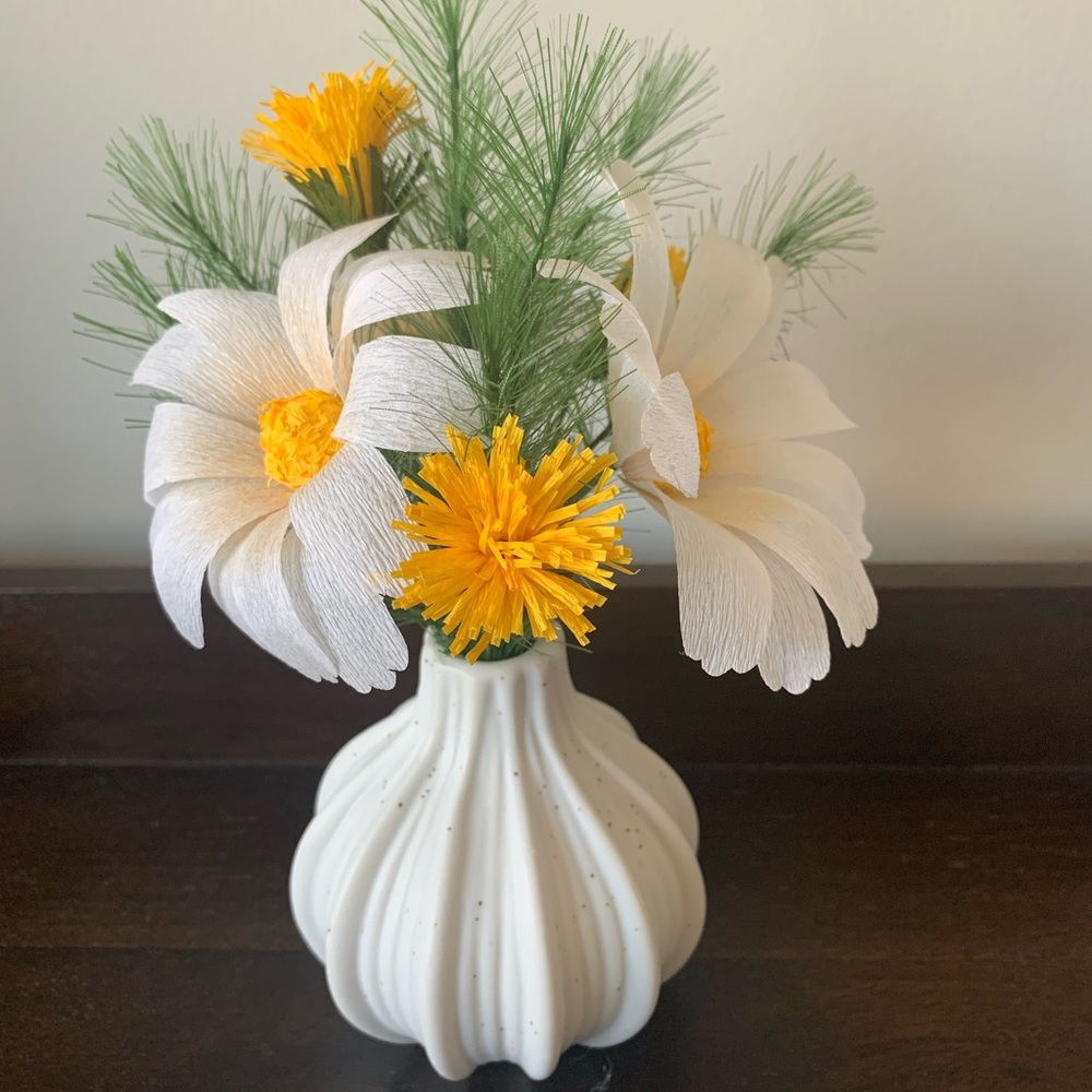 Handmade wildflower arrangement